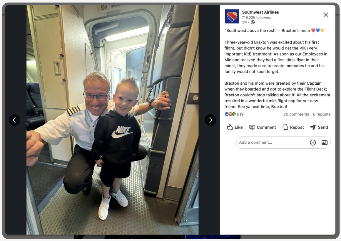 Braxton LinkedIn Post